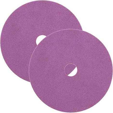 Lot de 2 Disques de Meulage en Corindon 100 mm × 10 mm × 3,2 mm Haute Performance pour Métal et Bois (1/5)