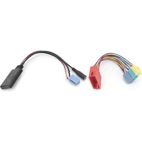 Adaptateur micro audio auxiliaire stéréo kit mains libres Bluetooth 5.0 prise 8 broches plug and play (1/5)