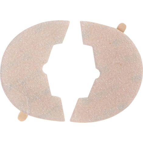 Semelles antidérapantes, 1 paire, TPR beige, pointure 44/45 (1/5)