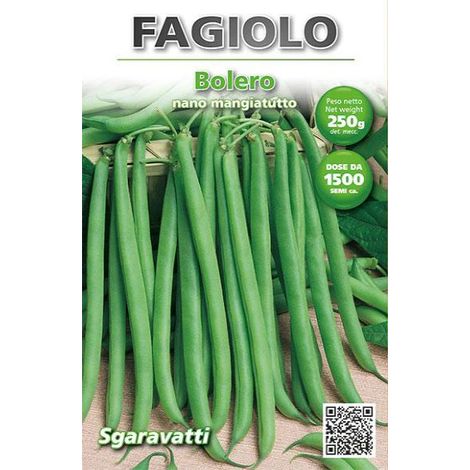 Semi per Fagioli Fagiolo Nano Bolero Sgaravatti 250 gr