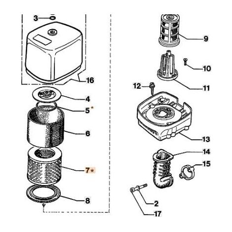 KIT DE FILTRES ORIGINAL EMAK 52010513R