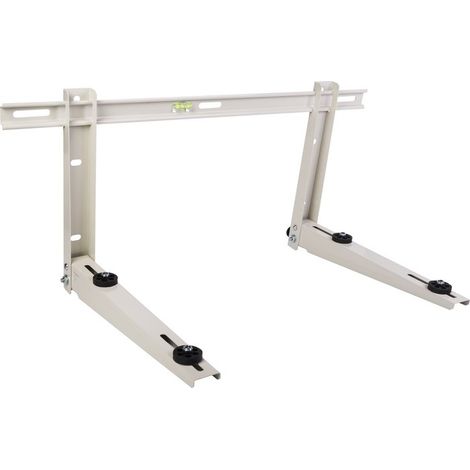 Support mural réglable pour climatiseur – Longueur 780mm – Charge maxi 120kg – Fixation robuste pour PAC air – air – CBM