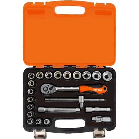 Kendo 3/8" Socket Set (22pc) 31744