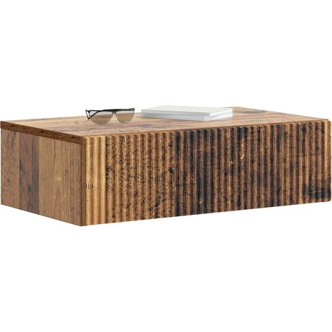 Maison Exclusive - Tavolino da Parete Laterale Legno antico 59 x 34,5 x 17 cm