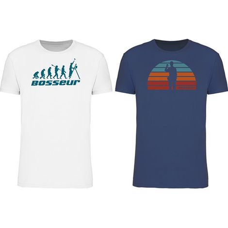 Lot de 2 t-shirt de travail Evo Blanc - 12235-001
