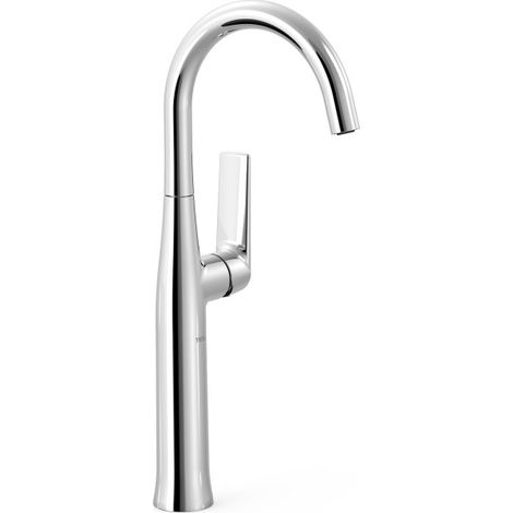 Mitigeur XL avec manette latérale pour lavabo Loft Chrome - TRES 22284701