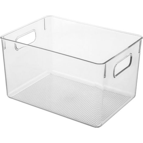 Boîtes de rangement transparentes pour réfrigérateur, conservation des aliments, plastique