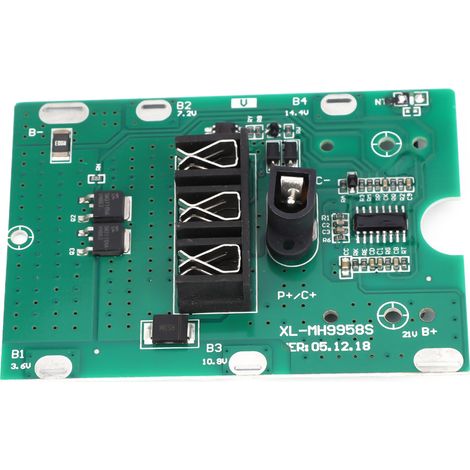 Module de circuit de protection de batterie au lithium XL-MH9958S pour outils électriques de perceuse au lithium série 5 21V (MH9958) (1/5)