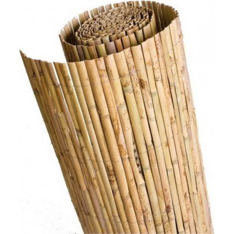 Faura - Cañizo Entero Nacional Cañizo para cerramiento de Jardín 1x5m - 1x5m -