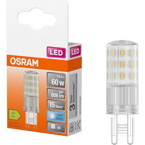 Osram Lampada LED PIN Attacco G9 4.9 W Multicolore
