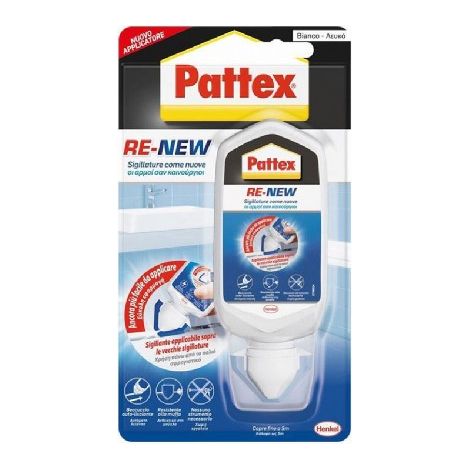 12 x PATTEX RE-NEW BIANCO 80 ML Misura: 80 ml - Bianco