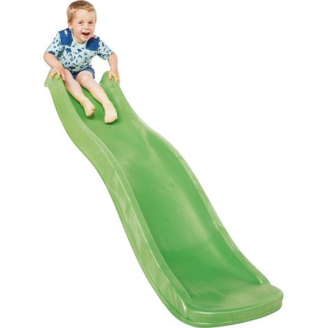 Wendi Toys Kunststoff Rutsche Tweeb  Lime  180x37 cm