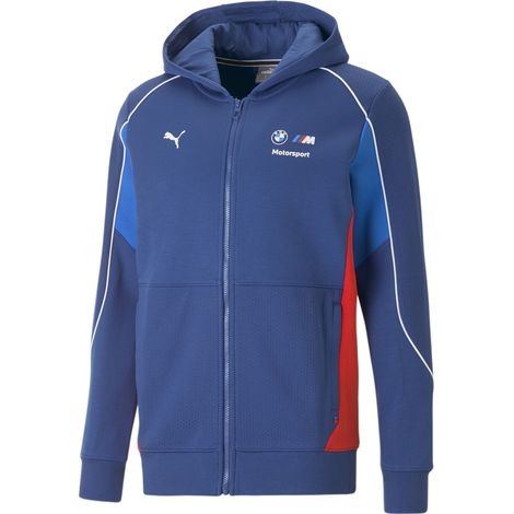 Felpa con cappuccio da uomo Puma BMW MMS HDD blu 53813104 r S