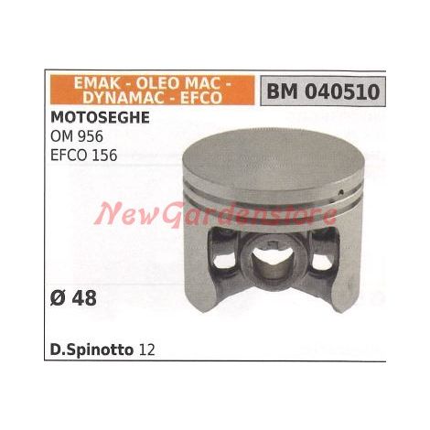 Pistone motosega OM 956 EFCO 156 Ø 48mm EMAK 040510