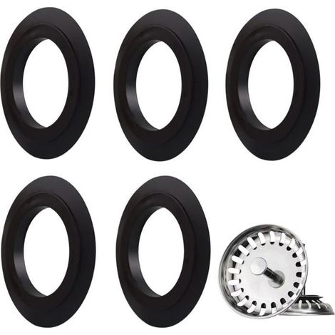 Joint de bonde évier - OKZ® - Élastomère résistant à la corrosion - Diamètre intérieur 32 mm - Diamètre extérieur 54 mm (1/5)