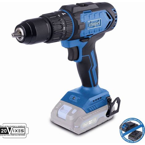 Taladro percutor 20v sin bateria ixes Scheppach c-cd45-x