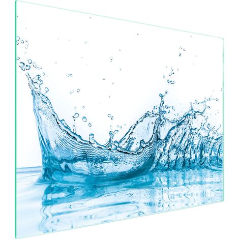 PLANCHE À DÉCOUPER EN VERRE 52x40 EAU (1/5)