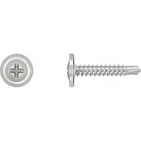 Tornillo autorroscante de cabeza plana 4,2 x 25 mm - bl铆ster - 50 unidades (1/5)