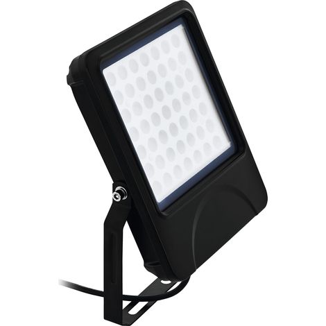 LED projecteur Gambettola, lampe extérieure avec support, spot