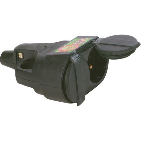 Regleta de enchufe sin cable impermeable IP44 - 2 tomas - Legrand