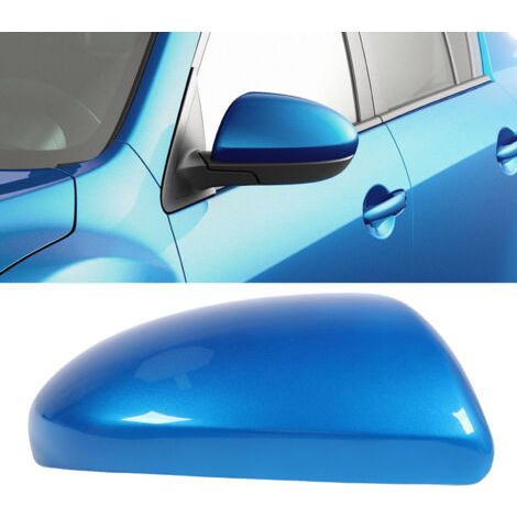 Couvercle de rétroviseur de remplacement pour Mazda 2007‑2014 Bleu Droit (1/4)