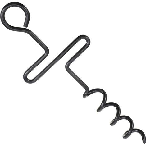 Piquets de tente en acier inoxydable, utilisés pour fixer les tentes au sol en extérieur accessoires de fixation pour tentes. (1/4)