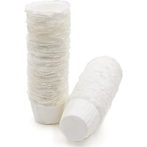 100 filtres à café jetables en papier, compatibles avec les dosettes Keurig K-Cup, les capsules réutilisables Keurig et les boîtes à café K-Cup de toutes marques. (1/5)