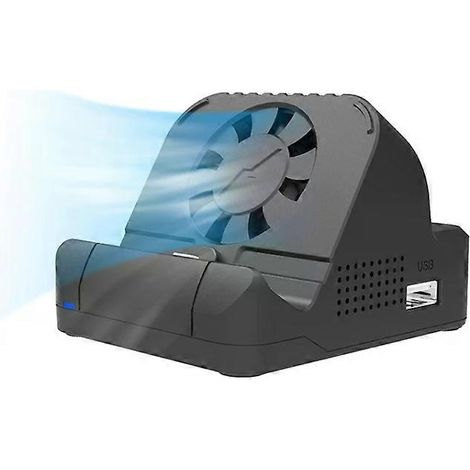 Convertisseur de diffusion vidéo HDMI et base de ventilateur de refroidissement pour Nintendo Switch/OLED - (1/2)