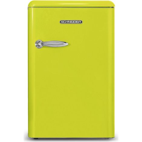 SCTT115VRIO-SCHNEIDER Réfrigérateur top 109L vert vintage, 39dB clE