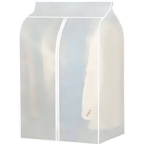 Housse vêtements PEVA 80x50x120 transparente zip (1/4)