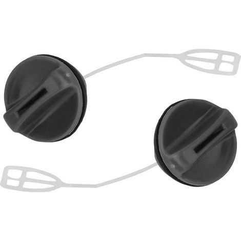 Eosnow 2-piece chainsaw gas tank fuel cap for HUSQVARNA 340 345 346 350 353 362 365 371 (1/4)