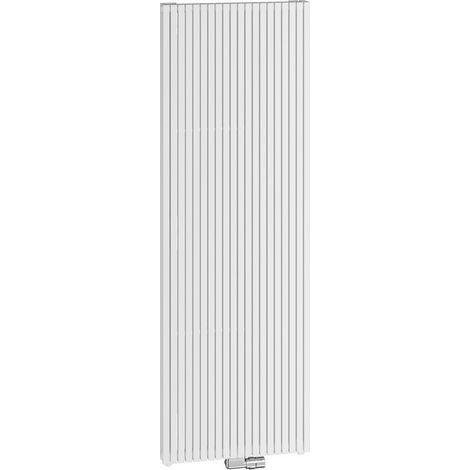 Kermi Radiateur décoratif vertical Decor-Arte Pure, raccord central / latéral, 1800x715 mm (HxL), blanc, D3N1V1800722XXK