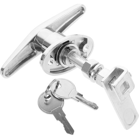 Serrure de placard WOONEKY en métal avec clé, 38 mm, robuste, cars (1/5)