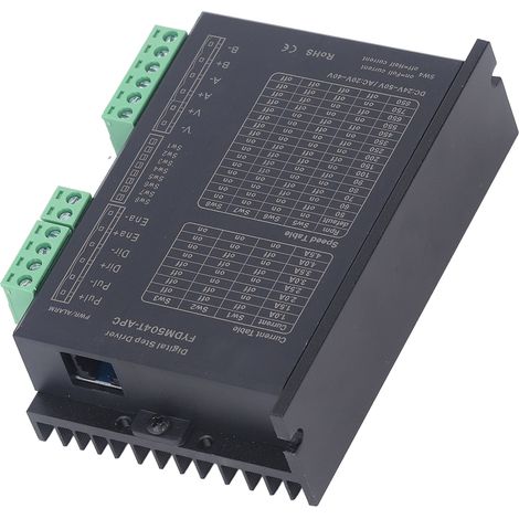CNC-Schrittmotortreiber, einstellbarer digitaler Schrittmotorcontroller für 56 mm, 60 mm und 86 mm Serien (1/5)