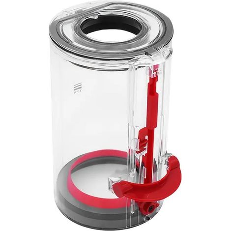 Réservoir de remplacement pour aspirateurs-balais sans fil - Plastique transparent avec poignée - Compatible avec la série V10 - Bac à poussière (1/5)