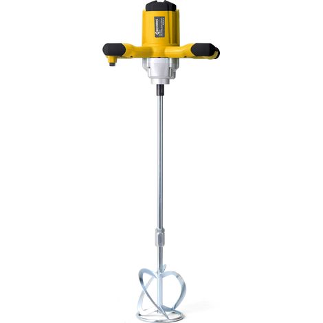 Mélangeur à Béton Électrique 2600W Portable - 6 Vitesses Réglables pour Ciment, Mortier, Peinture - Conforme CE 220V (Outil Professionnel de Construction) (1/5)