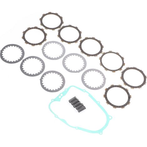 Kit d'embrayage (disques de friction, ressorts, joint) 3XP-16321-00-00 compatible avec Yamaha Blaster 200 YFS200 (1/5)
