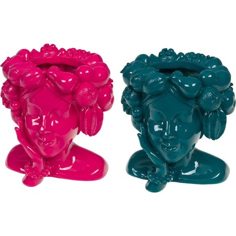 Amadeus - Pot décoratif Sicilienne Livia (1 modèle aléatoire)