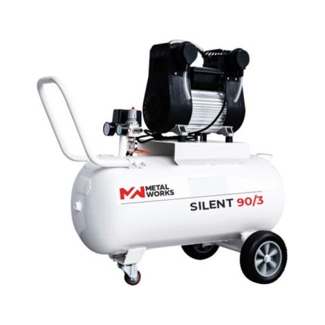Compresor Silent 90/3 - Sin aceite - 90 L