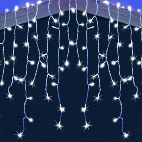 guirnalda de luces LED, 400 LED, 9,75 m, 8 modos, decoración de jardín, Navidad (1/5)