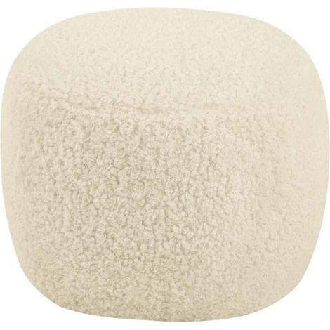 ANDREA HOUSE MU74087 Puf Dana Borreguito 50x50x38 CM - ref: MU74087