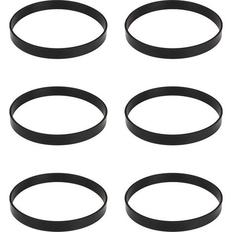 Lot de 6 courroies d'aspirateur en caoutchouc haute résistance, compatibles avec les modèles Bissell 7, 9, 10, 12 et 14 (1/5)