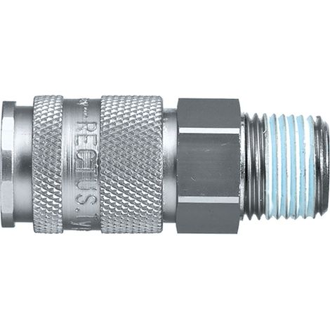 Raccord rapide pneumatique Legris, Filetage Mâle vers Mâle 3/4 in Male 27mm 3/4pouces Européen, Profil rectus en Laiton ( Prix pour 1 )