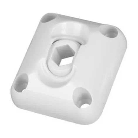 Gelenkkastendurchführung für Rollladen mit Kurbel, 10 mm Sechskant