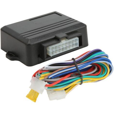 Modulo avvolgibile automatico per alzacristalli elettrici, 12V, universale, in ABS nero resistente al calore, per auto a 4 porte. (1/4)