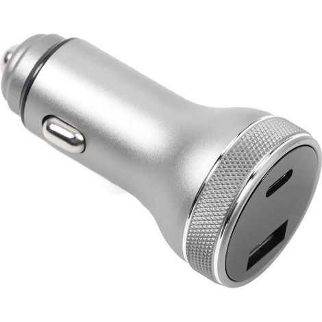 36-W-Schnellladegerät mit USB-C-Anschluss fürs Auto, Digitalanzeige, hohe Ausgangsleistung, Sicherheitsschutz, Zigarettenanzünderadapter für Autos (1/5)