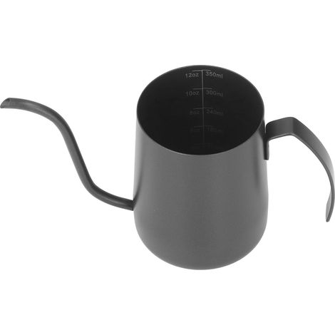Bouilloire à café en acier inoxydable, bec de cygne, poignée ergonomique, capacité 350ml avec balance intégrée (1/5)