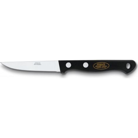 Coltello per verdure Mam con mango Magnun, lama in acciaio inossidabile di 8 Cm, nero, presentato in una scatola colore 17047