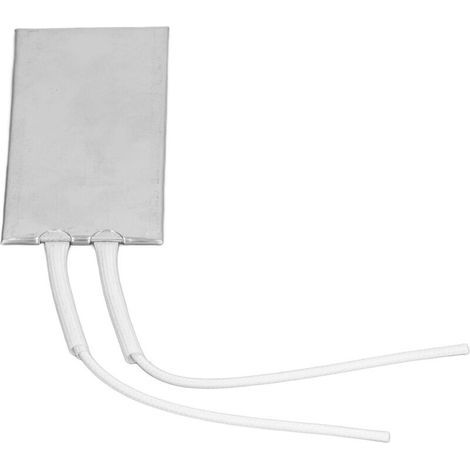 Plaque d'élément chauffant PTC thermostatique en acier inoxydable, 100x50mm, 120W, 220V, pour ventilateur de voiture (1/5)