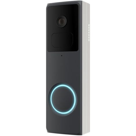 Sonnette vidéo sans fil avec sonnerie – Sonnette vidéo intelligente Full HD 1080p avec analyse IA, communication bidirectionnelle, détection de mouvement PIR (pour une utilisation extérieure), fonctio (1/3)